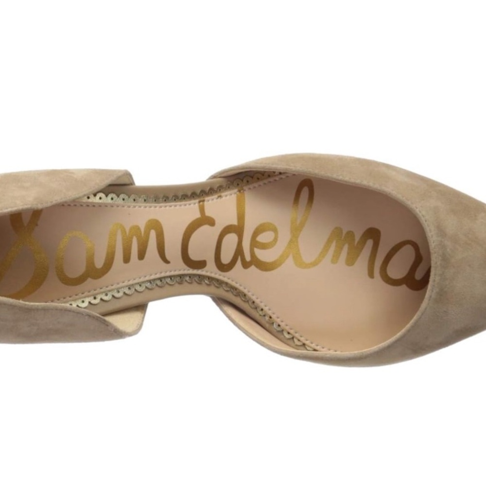 Sam Edelman, JAINA OATMEAL SUEDE Pumps. NIB. Size 7.5 - Picture 3 of 7
